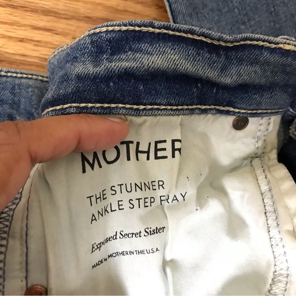 Mother The Stunner Step Fray Jeans - Picture 9 of 13